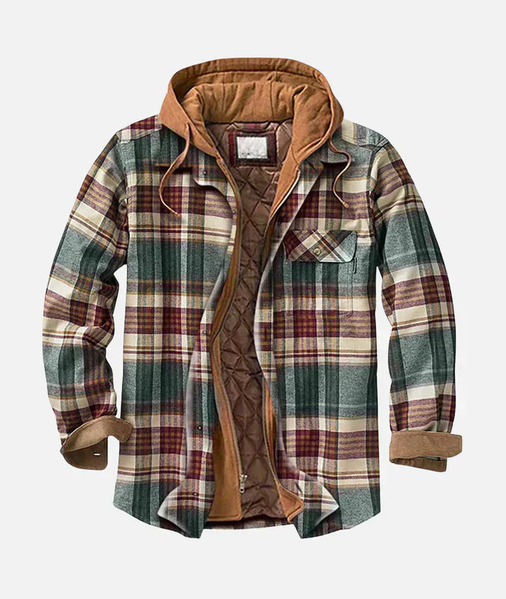 Carter™ | Patchwork Plaid Jacket