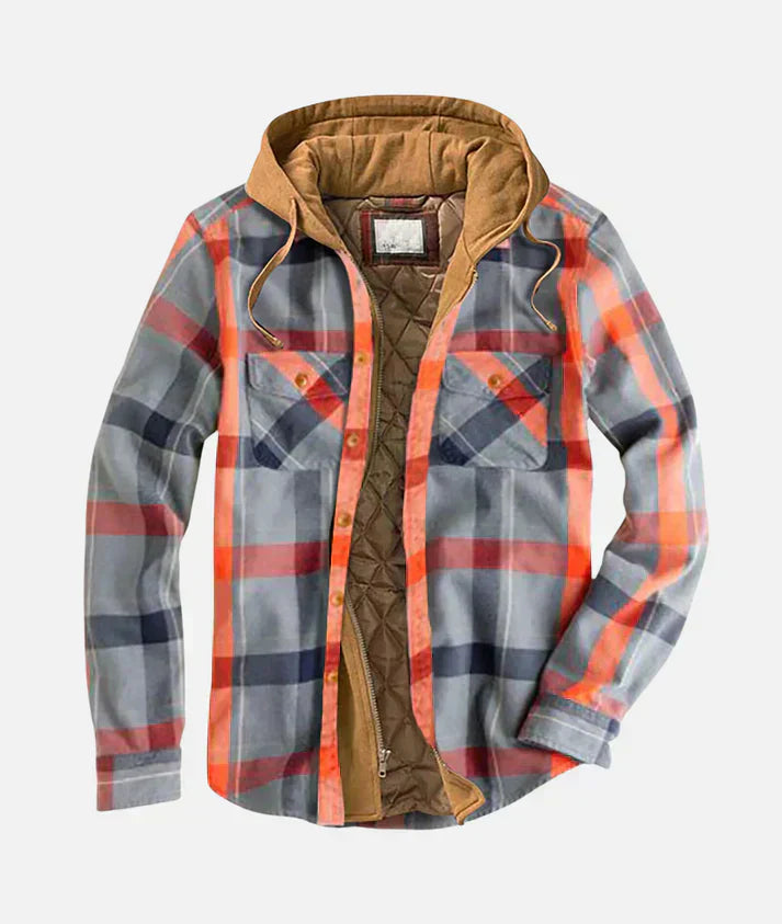Carter™ | Patchwork Plaid Jacket