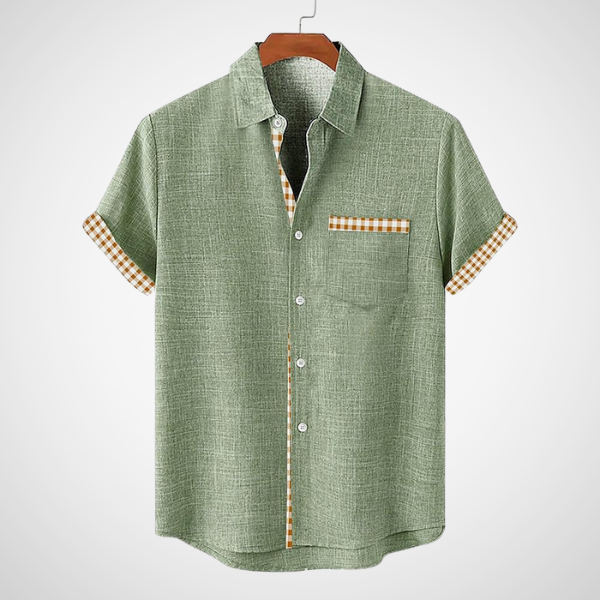 Max™ | Summer Shirt with Check Detail