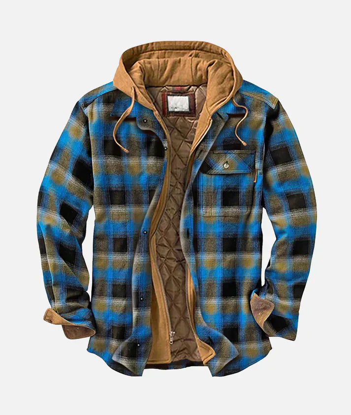 Carter™ | Patchwork Plaid Jacket