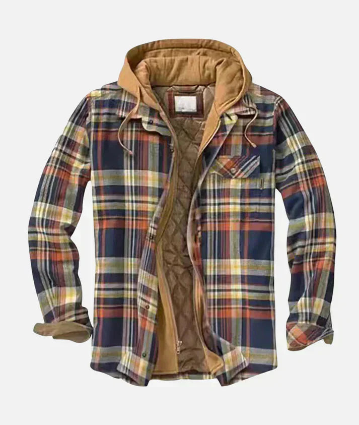 Carter™ | Patchwork Plaid Jacket