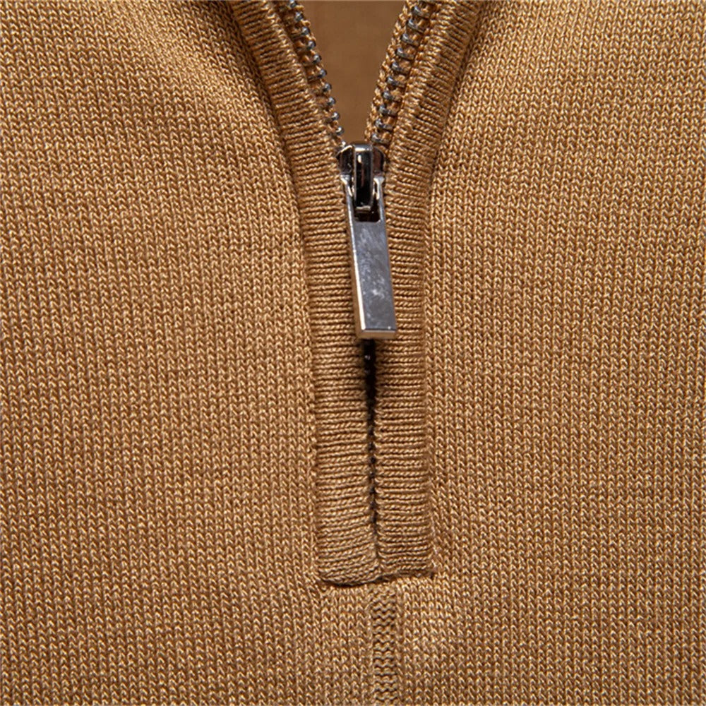 John™ | Casual Polo Shirt with Zipper in Sport Style