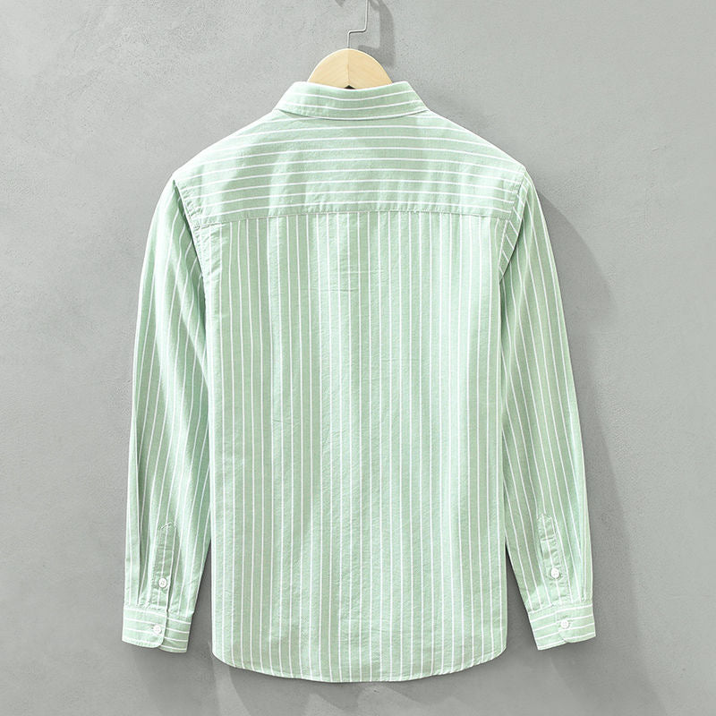 Noah™ | Striped Shirt in Premium Linen