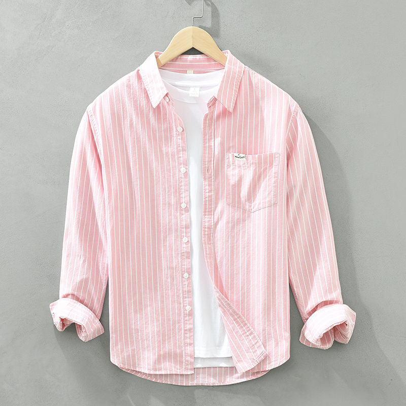 Noah™ | Striped Shirt in Premium Linen
