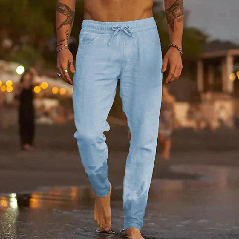 Tyler™ | Lightweight Linen Beach Pants
