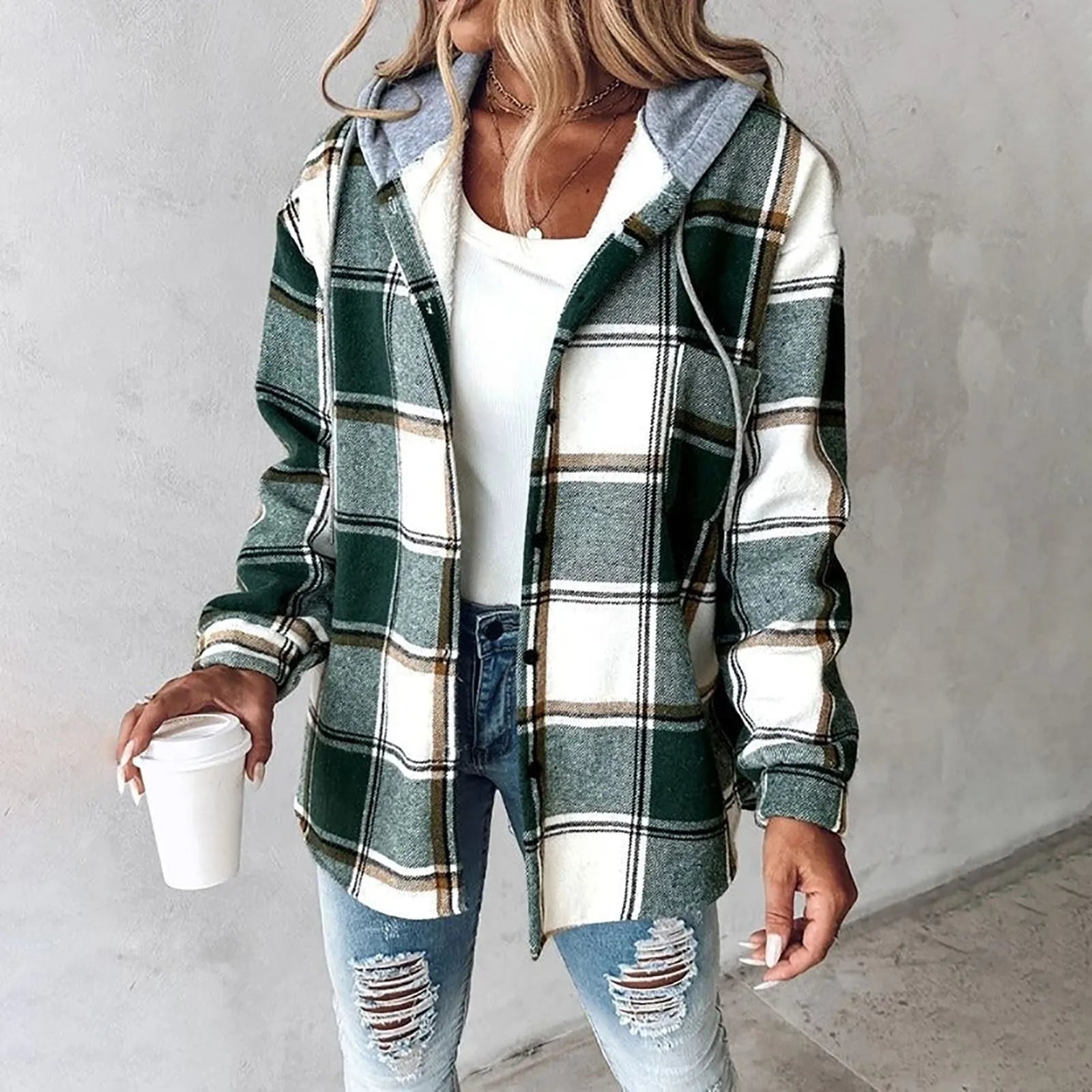 Martina™ | Women's Mesh Button Placket Jacket