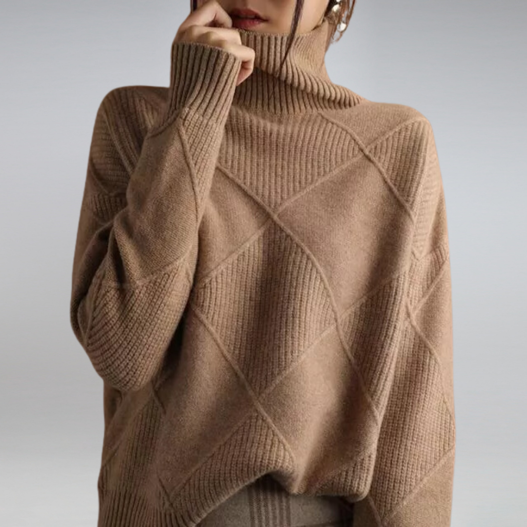 Adelina™ - Soft turtleneck sweater