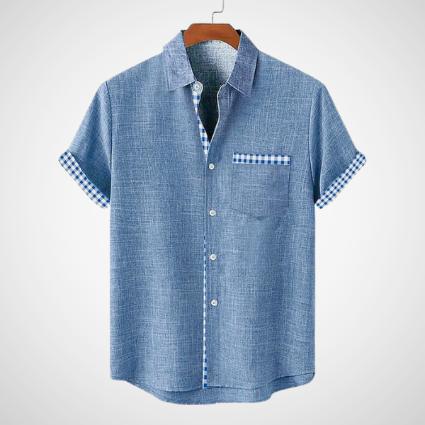Max™ | Summer Shirt with Check Detail