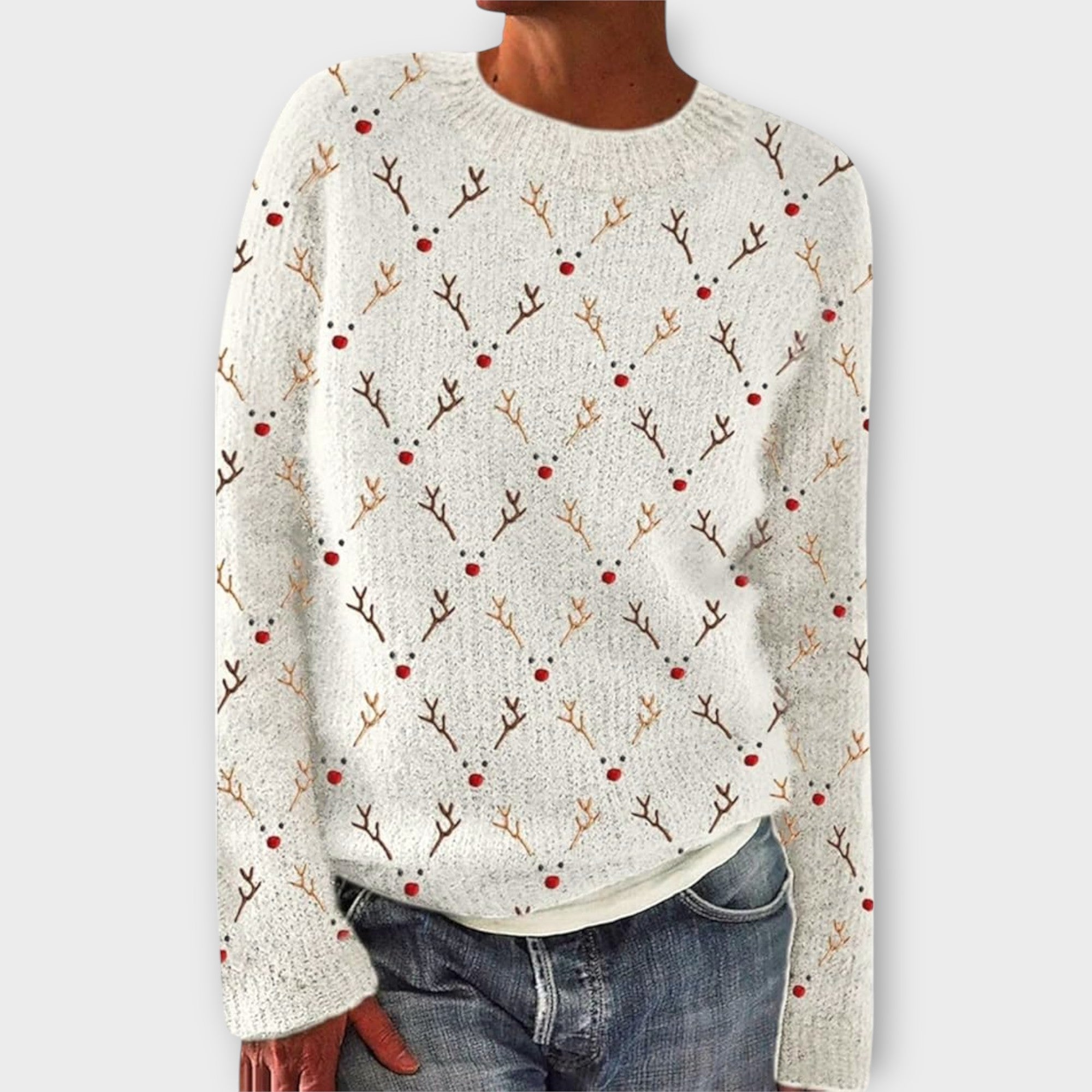 Maja™ | Stylish Christmas Reindeer Sweater