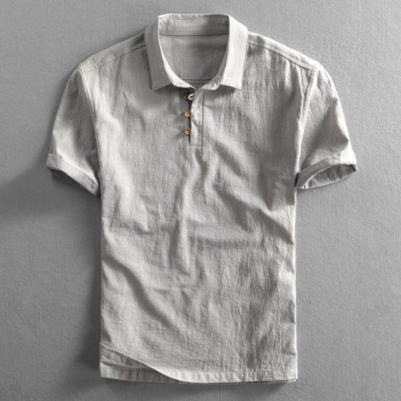 Fuji™ | Men's Classic Button Placket Polo Shirt