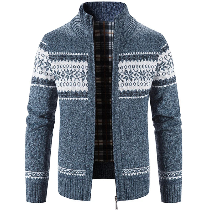 François™ | Warm Scandinavian Pullover with Zipper