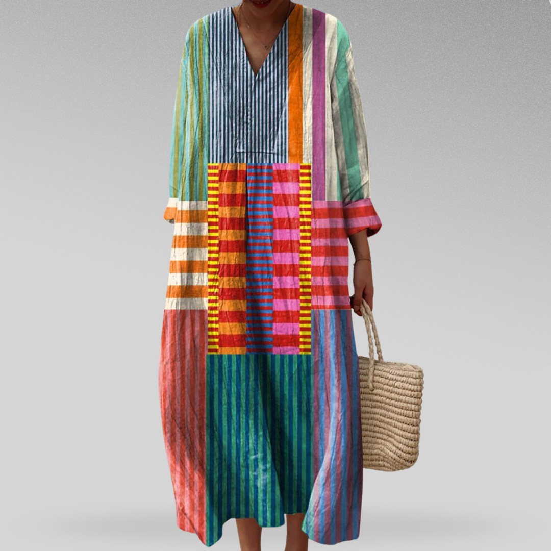 Ottilie | Stylish Casual Printed Dress