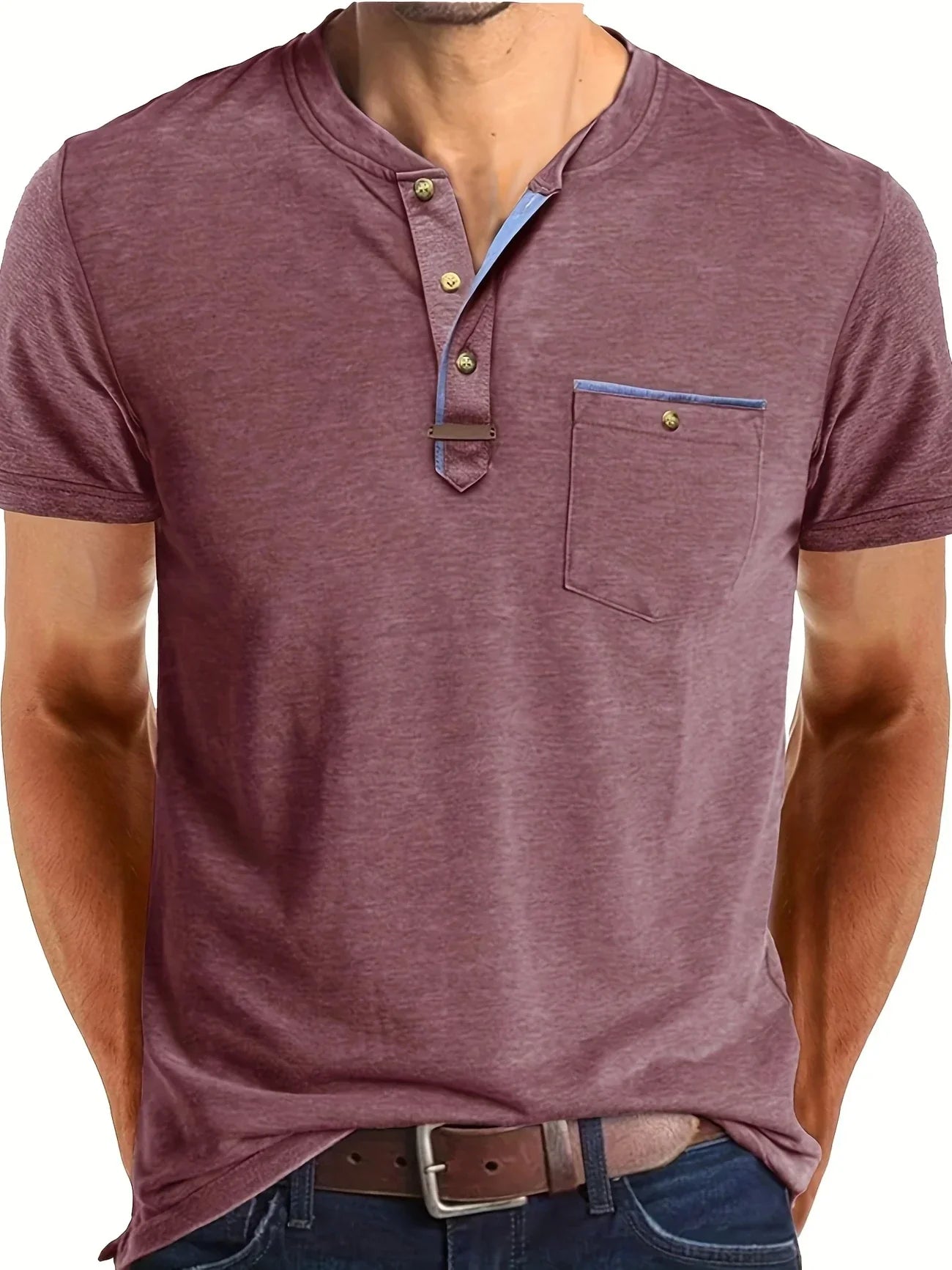 Brandon™ | Soft Pocket Tee for Men